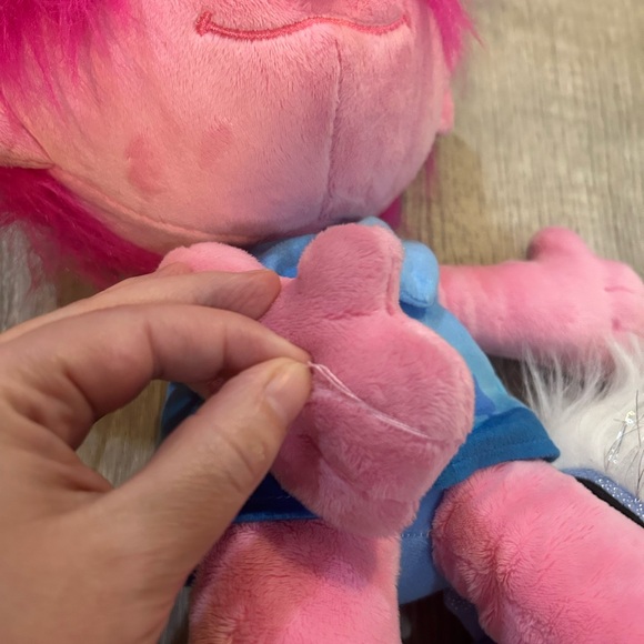 Trolls Plush Toy Set with trolls headband and tiny diamond - Picture 6 of 11